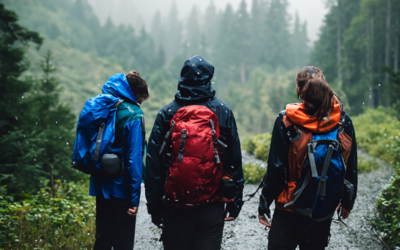 How to hike in the rain comfortably?