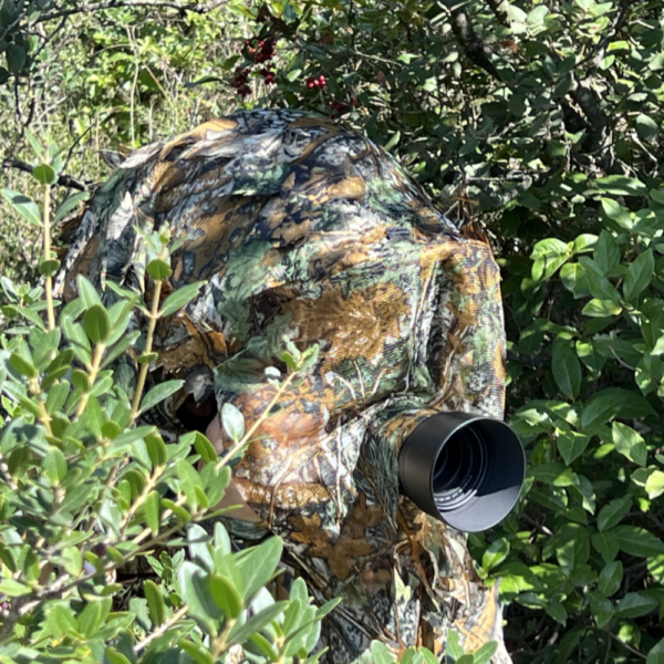 sur capuche de camouflage 3d pour overcap