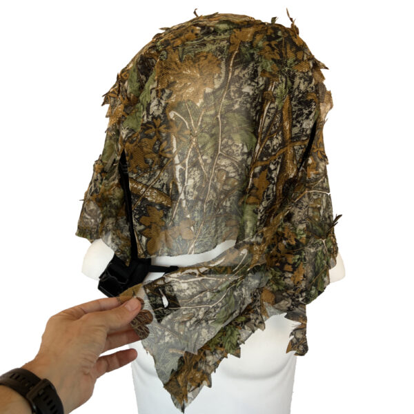 sur capuche de camouflage 3d pour overcap